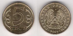 5 Tenge Kazakistan (1991 - )  