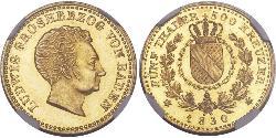 5 Thaler Grand Duchy of Baden (1806-1918) Oro Luigi I di Baden(1763 - 1830)
