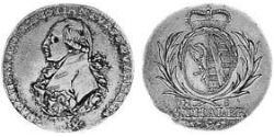 5 Талер Ангальт-Бернбург (1603 - 1863) Золото Alexius Frederick Christian, Duke of Anhalt-Bernburg (1767 – 1834)