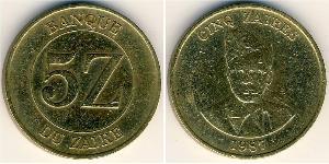 5 Zaire Республика Заир (1971 - 1997)  