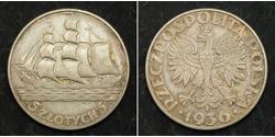 5 Zloty Deuxième République de Pologne (1918 - 1939) Argent 