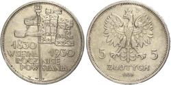 5 Zloty Deuxième République de Pologne (1918 - 1939) Argent 
