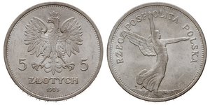 5 Zloty Deuxième République de Pologne (1918 - 1939) Argent 
