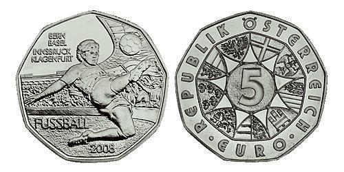 5 Євро Австрійська Республіка (1955 - )  
