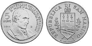 5 Євро Сан-Марино (301 - ) Срібло 