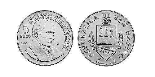 5 Євро Сан-Марино (301 - ) Срібло 