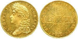 5 Гинея Королевство Англия (927-1649,1660-1707) Золото Яков II (1633-1701)