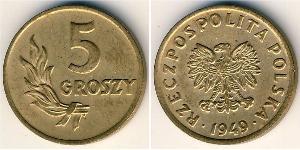 5 Грош Польща Бронза 