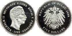 5 Долар Палау Palladium 