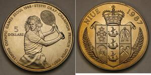 5 Долар Ніуе (1974 - )  