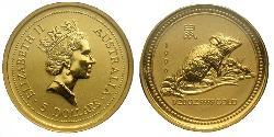 5 Долар Австралія (1939 - ) Золото Єлизавета II (1926-2022)