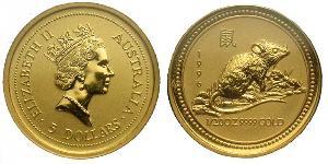 5 Долар Австралія (1939 - ) Золото Єлизавета II (1926-2022)