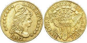 5 Долар США (1776 - ) Золото 