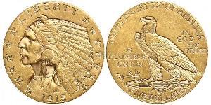 5 Долар США (1776 - ) Золото 