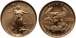 5 Долар США (1776 - ) Золото 