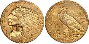 5 Долар США (1776 - ) Золото 