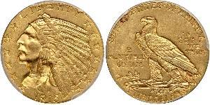 5 Долар США (1776 - ) Золото 