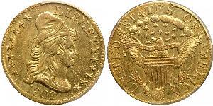 5 Долар США (1776 - ) Золото 
