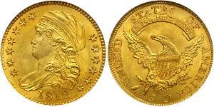 5 Долар США (1776 - ) Золото 