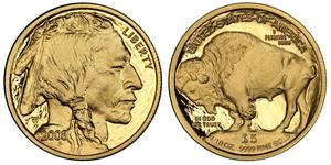 5 Долар США (1776 - ) Золото 