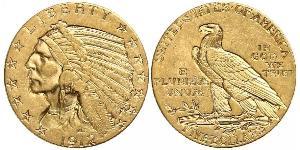 5 Долар США (1776 - ) Золото 