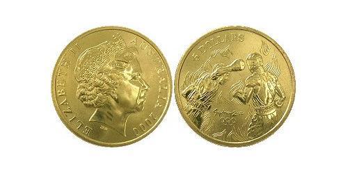 5 Долар Австралія (1939 - ) Латунь Єлизавета II (1926-2022)