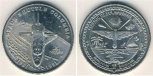 5 Долар Маршаллові Острови (1979 - ) Нікель/Мідь 