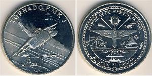 5 Долар Маршаллові Острови (1979 - ) Нікель/Мідь 