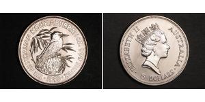 5 Долар Австралія (1939 - ) Срібло Єлизавета II (1926-2022)