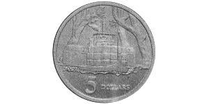 5 Долар Австралія (1939 - ) Срібло 