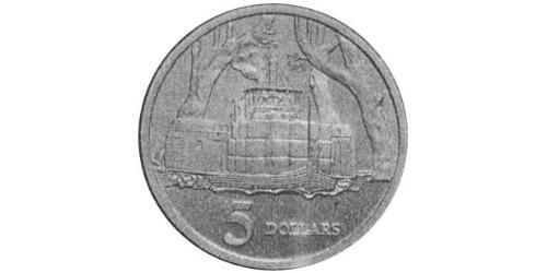 5 Долар Австралія (1939 - ) Срібло 
