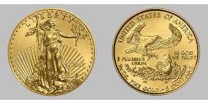 5 Доллар США (1776 - ) Золото 