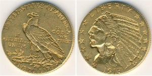 5 Доллар США (1776 - ) Золото 