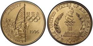 5 Доллар США (1776 - ) Золото 
