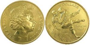 5 Доллар Австралия (1939 - ) Латунь Елизавета II (1926-2022)