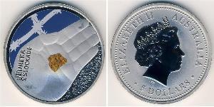 5 Доллар Австралия (1939 - ) Никель/Медь 