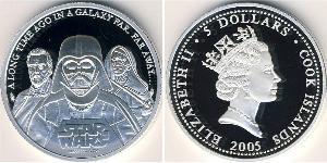 5 Доллар Cook Islands (1965 - ) Серебро 