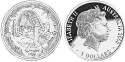 5 Доллар Австралия (1939 - ) Серебро Елизавета II (1926-2022)