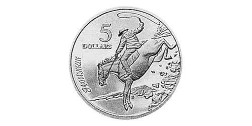5 Доллар Австралия (1939 - ) Серебро 