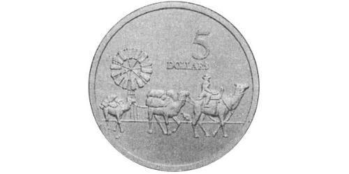 5 Доллар Австралия (1939 - ) Серебро 