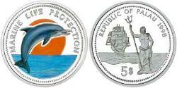 5 Доллар Палау Серебро 