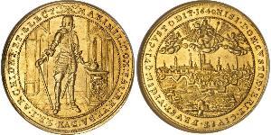 5 Дукат Бавария (курфюршество) (1623 - 1806) Золото Максимилиан I (курфюрст Баварии)(1573 – 1651)