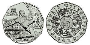5 Евро Австрийская Республика(1955 - )  