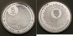 5 Евро Нидерланды Серебро 