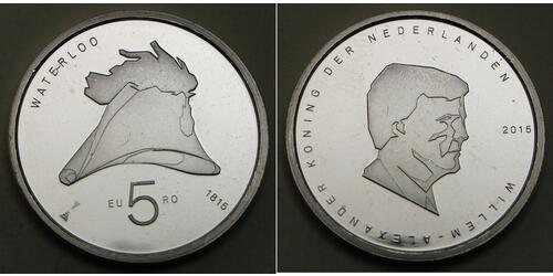 5 Евро Нидерланды Серебро 