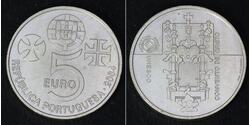 5 Евро Португалия Серебро 