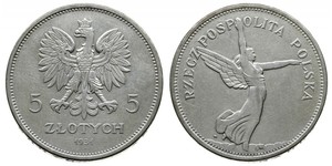 5 Злотий Польська республіка (1918 - 1939) Срібло 