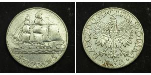 5 Злотий Польська республіка (1918 - 1939) Срібло 