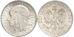 5 Zloty 波兰第二共和国 (1918 - 1939) 銀 扬三世 (波兰)