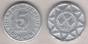 5 Капік Азербайджан (1991 - ) Алюміній 